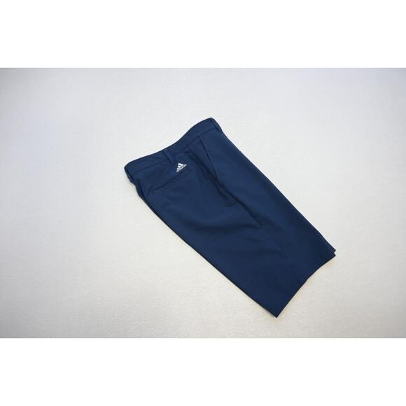 Adidas Golf Shorts ClimaLite Stretch Dark Blue Flat Athletic 10" INS Mens Sz 30 - Picture 1 of 6